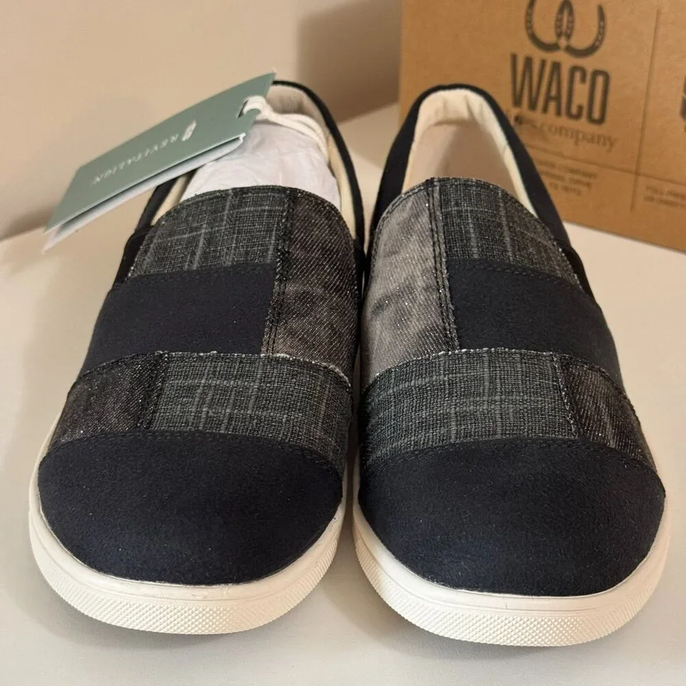 WACO Revitalign Lydia Patchwork Slip-On Shoes Size 8.5 - Picture 5 of 7